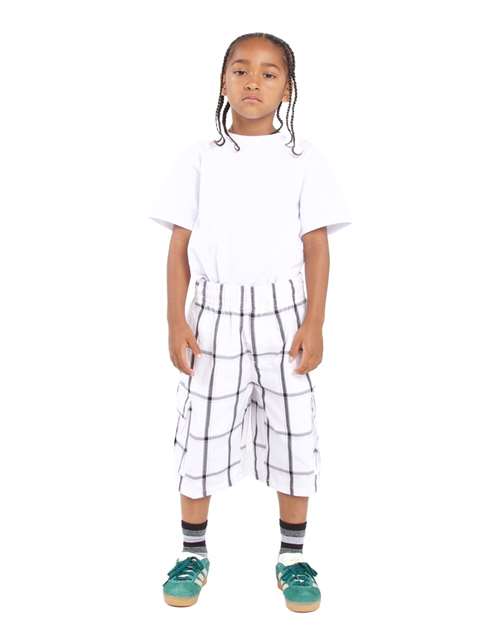 Youth Plaid Shorts