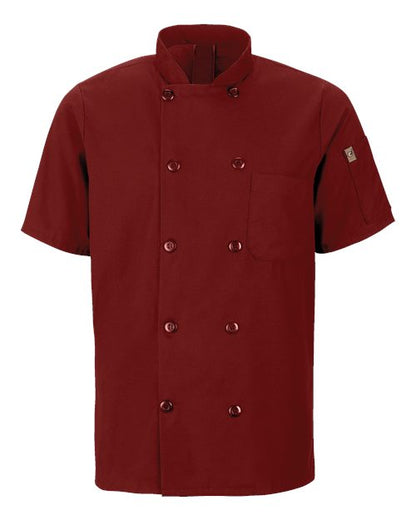 Mimix™ Short Sleeve Chef Coat with OilBlok