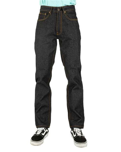 Unisex Denim Straight-Leg Jeans