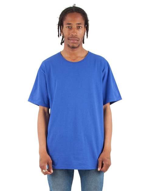 Unisex Curved Hem Long Tee