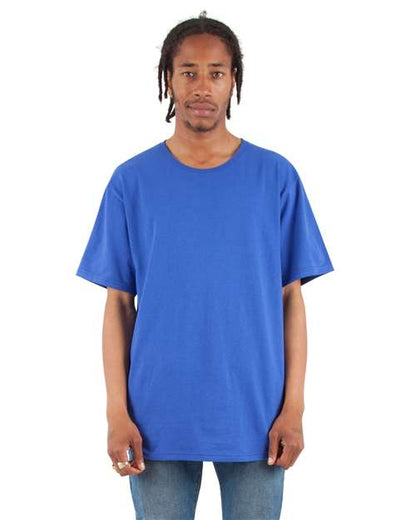 Unisex Curved Hem Long Tee