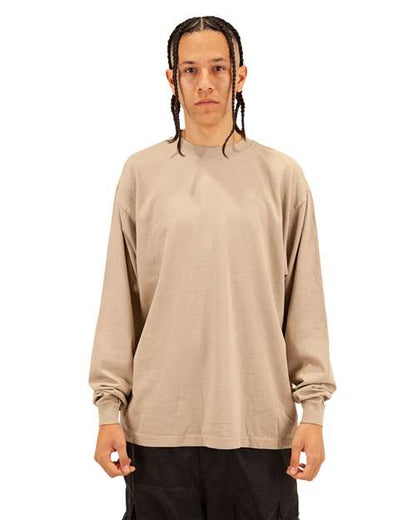 Unisex Max Heavyweight Garment-Dyed Long Sleeve Tee