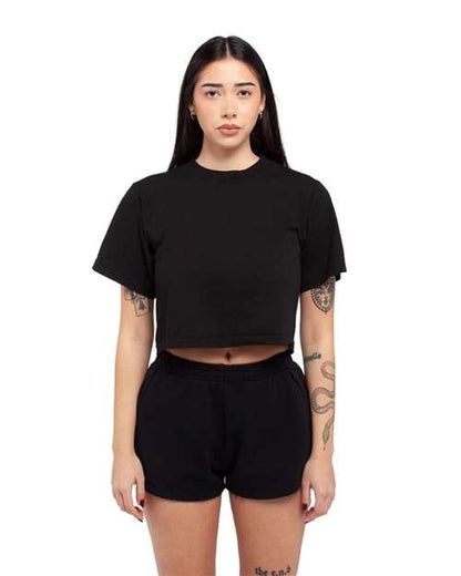 Women's Garment-Dyed Cropped Tee