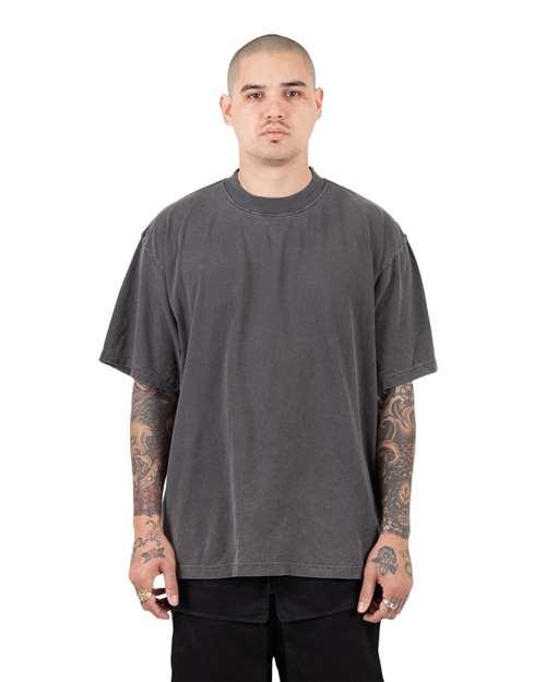 Unisex Garment-Dyed Reverse Tee