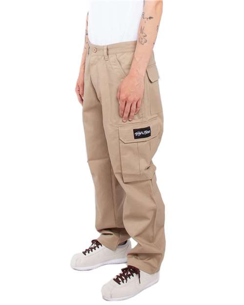Unisex Twill Cargo Pants