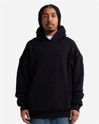 Unisex Garment-Dyed Double Layer Reversible Hoodie Sweatshirt