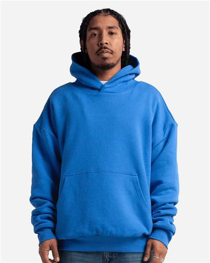 Unisex Garment-Dyed Double Layer Reversible Hoodie Sweatshirt