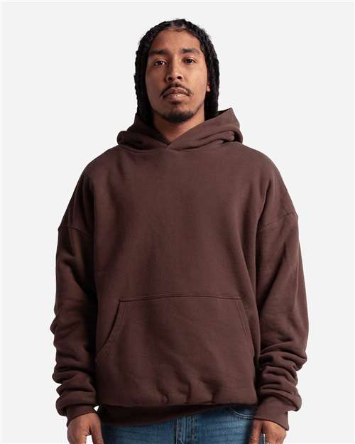 Unisex Garment-Dyed Double Layer Reversible Hoodie Sweatshirt
