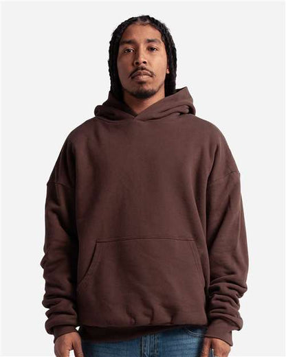 Unisex Garment-Dyed Double Layer Reversible Hoodie Sweatshirt