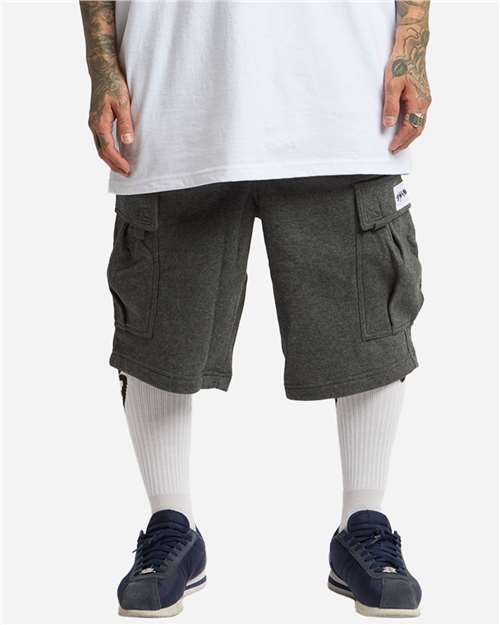 Unisex Fleece Cargo Shorts
