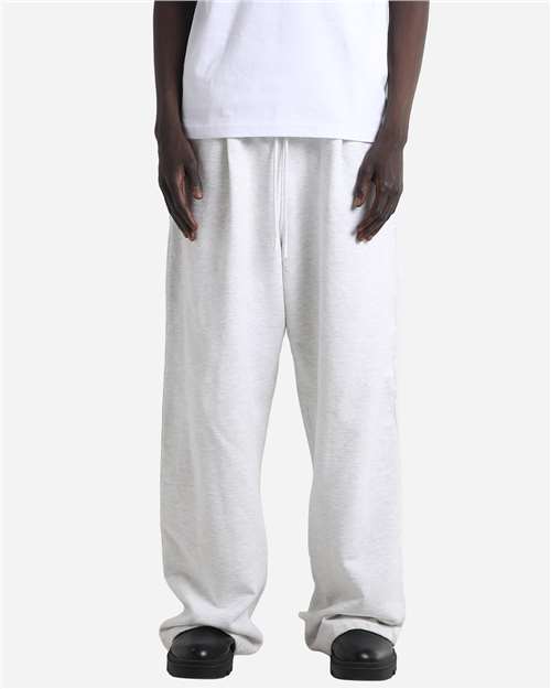 Unisex Garment-Dyed Pleated Pants