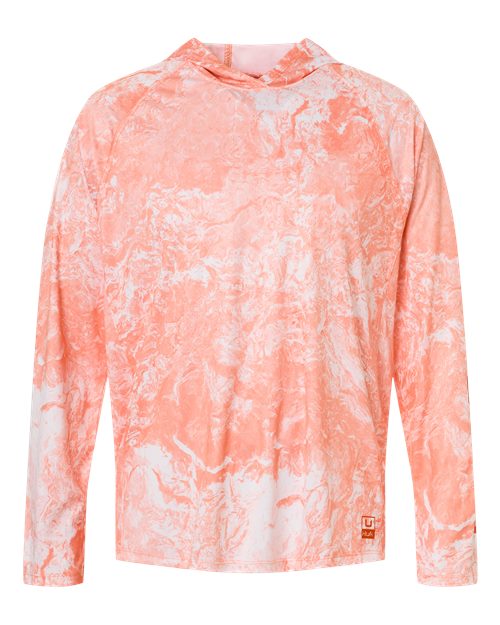 Men's Pursuit Mossy Oak Printed Hooded Long Sleeve T-Shirt