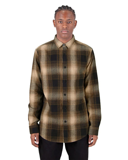 Unisex Plaid Flannel Overshirt
