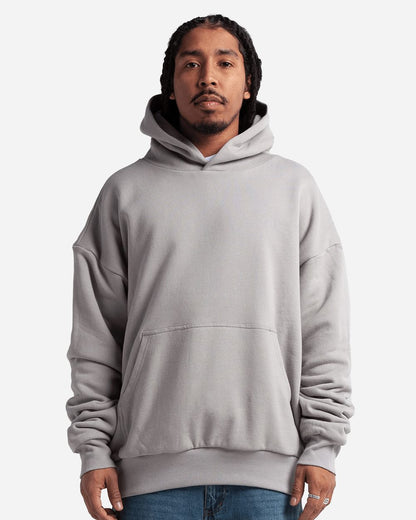 Unisex Garment-Dyed Double Layer Reversible Hoodie Sweatshirt