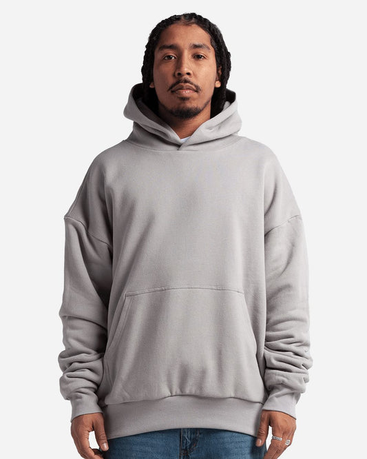 Unisex Garment-Dyed Double Layer Reversible Hoodie Sweatshirt