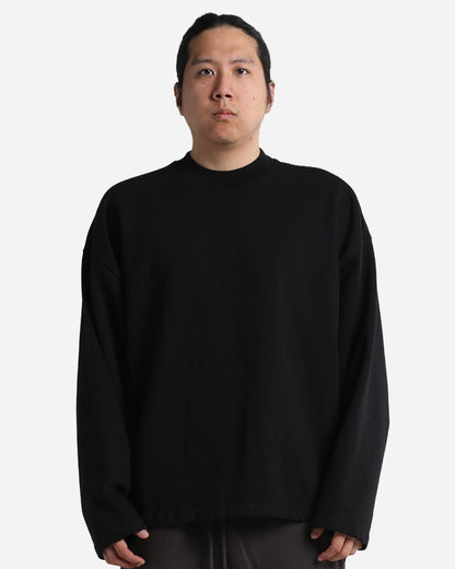 Unisex Garment-Dyed Terry Long Sleeve Tee